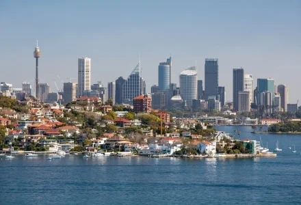 sydney skyline watson bay