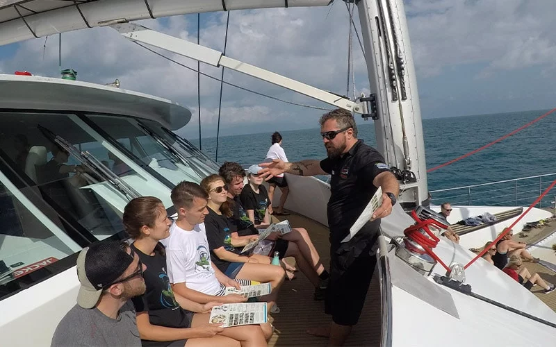 En route pour la Grande Barrière de Corail