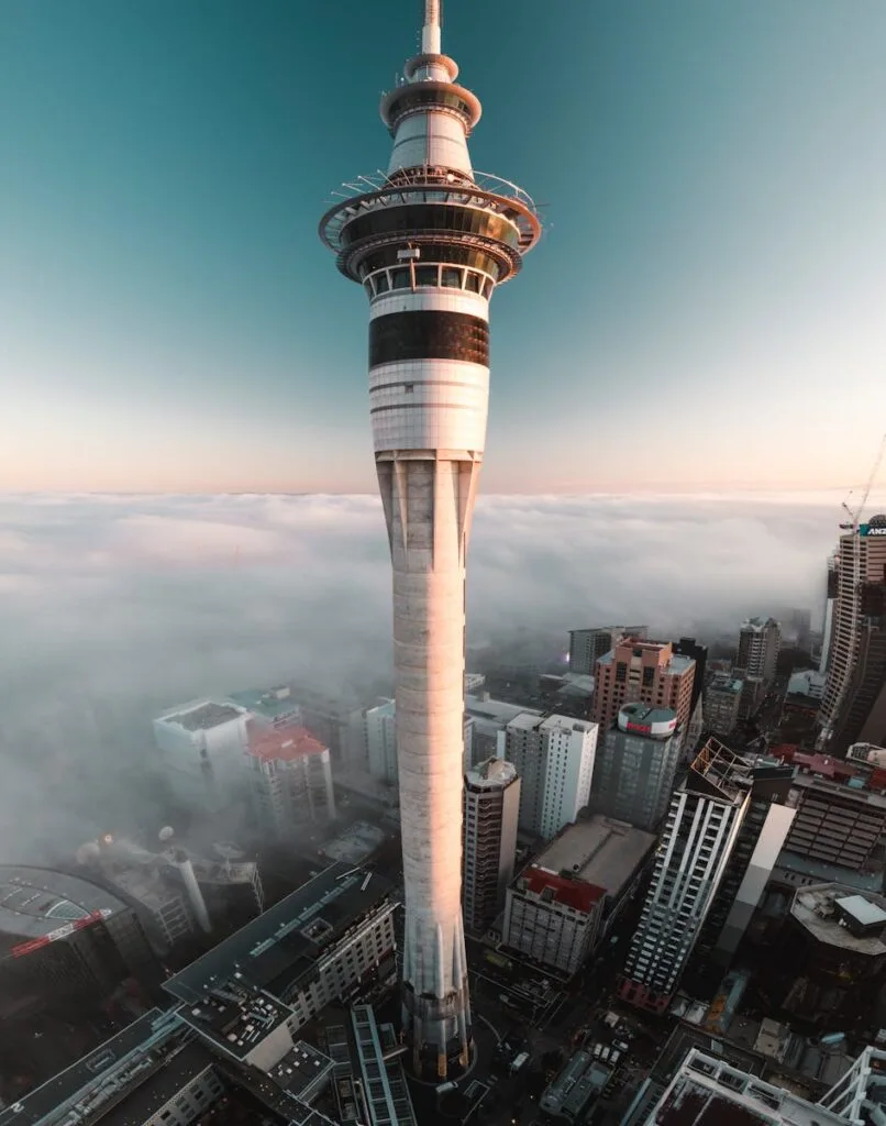 Visitez la Auckland Sky Tower durant votre PVT Nouvelle-Zélande à Auckland
