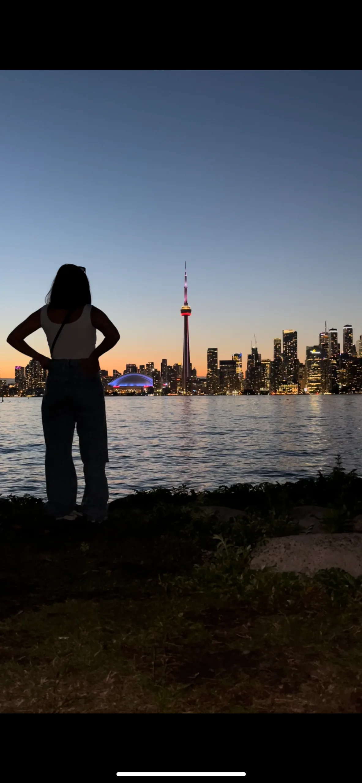 Claire verblijft met een werkvisum in Canada